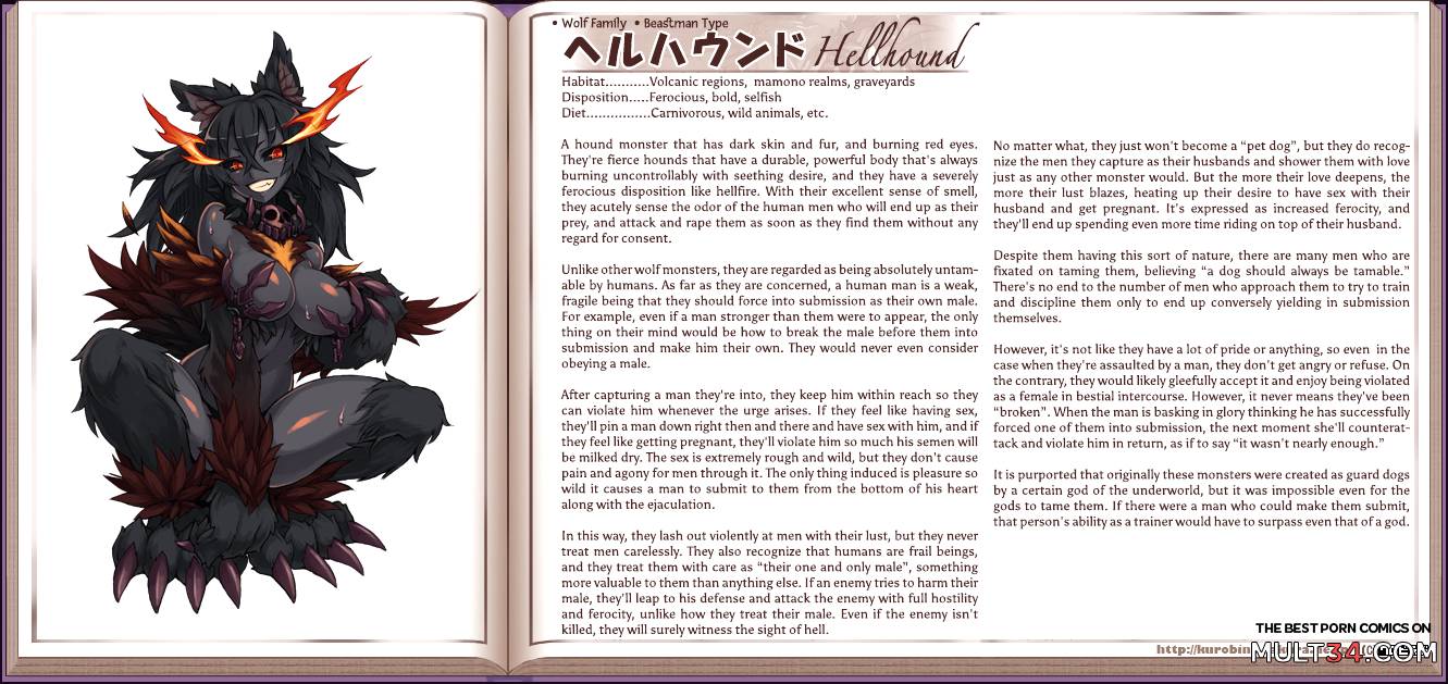 Monster Girl Encyclopedia page 70