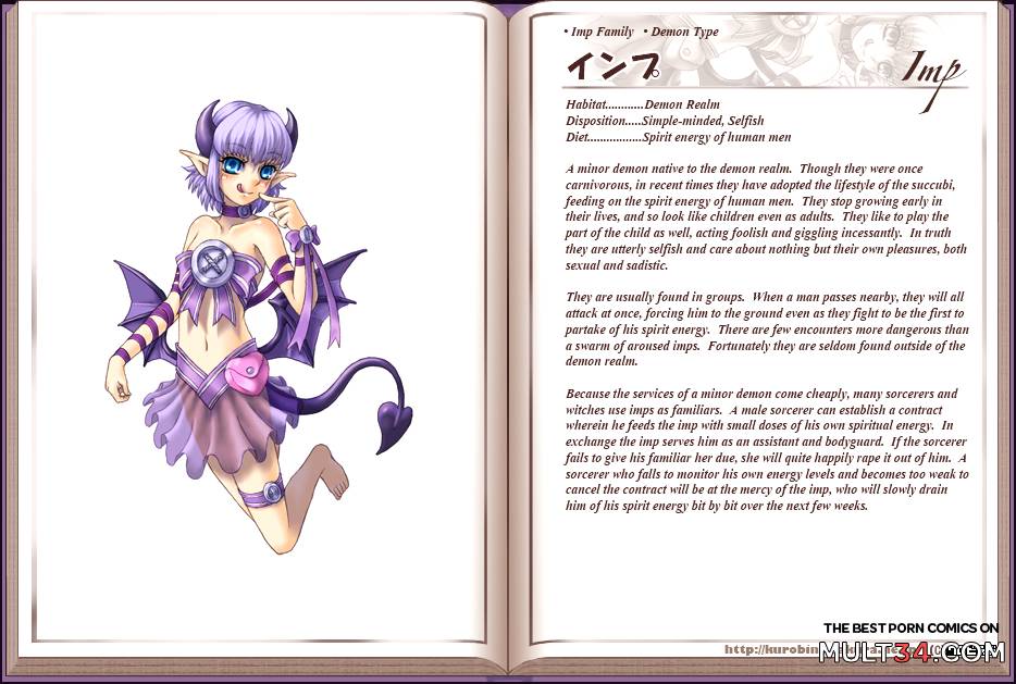 Monster Girl Encyclopedia page 79