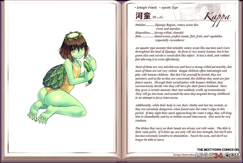Monster Girl Encyclopedia page 87