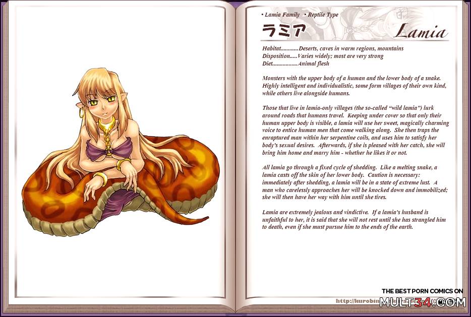 Monster Girl Encyclopedia page 98