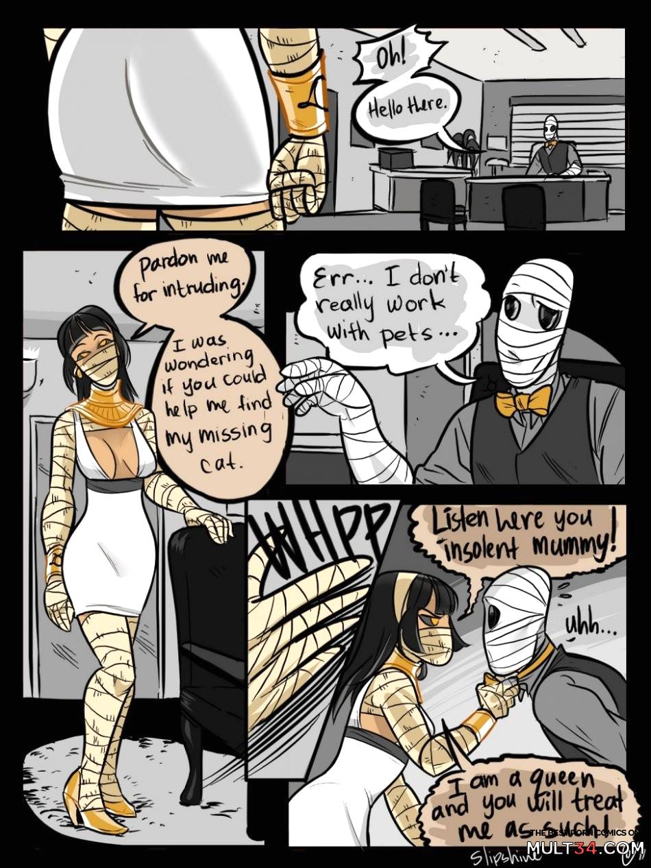 Mr Invisible & The Mummy page 2