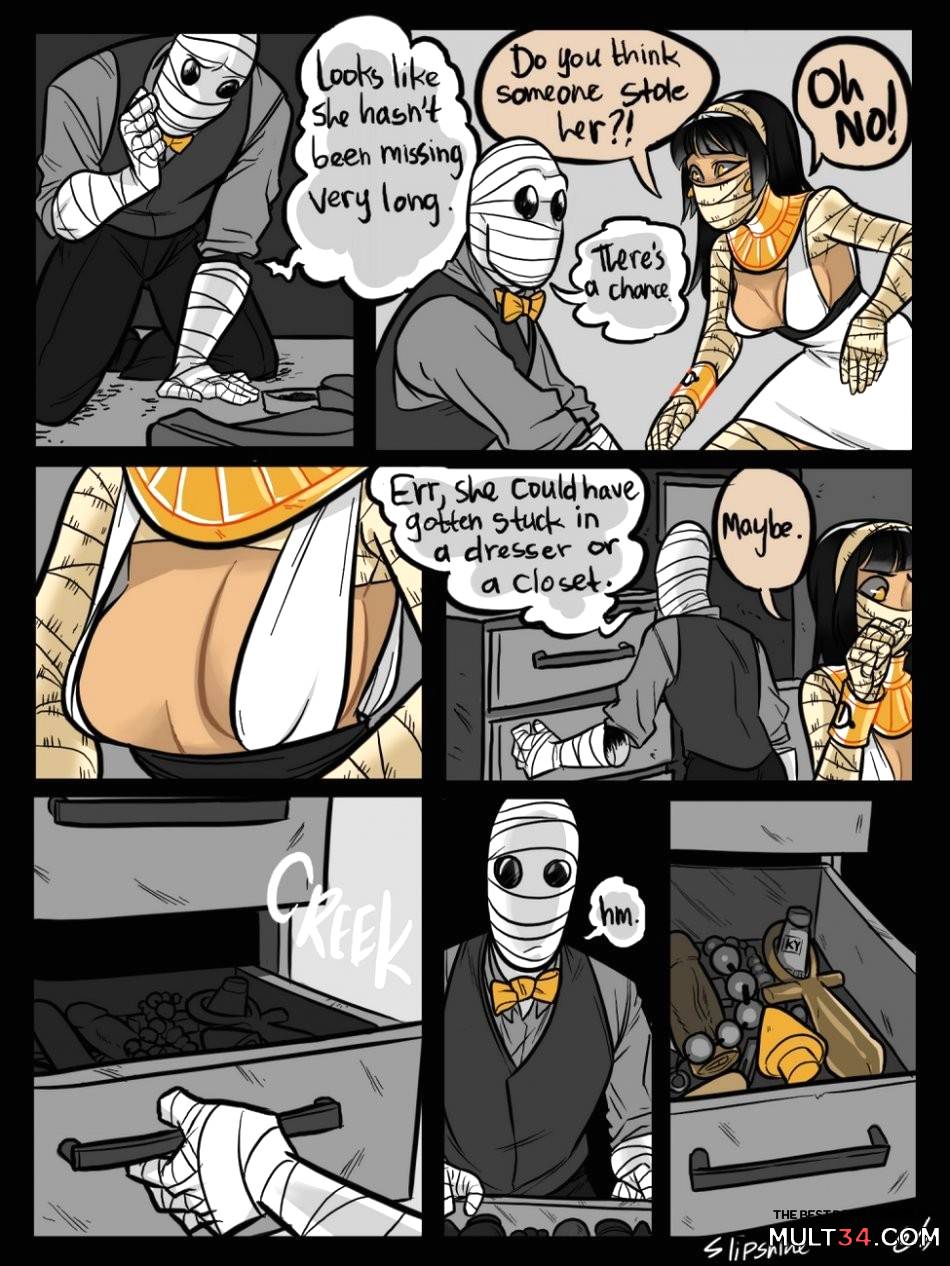 Mr Invisible & The Mummy page 4