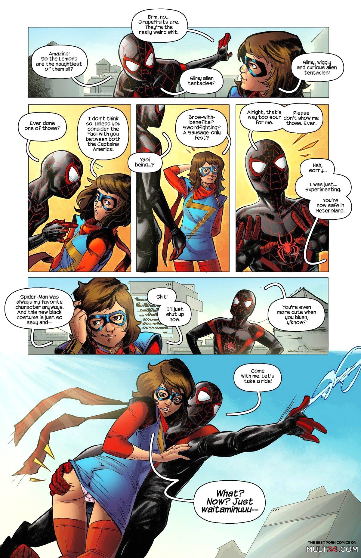 Ms.Marvel - Spiderman 1 page 6