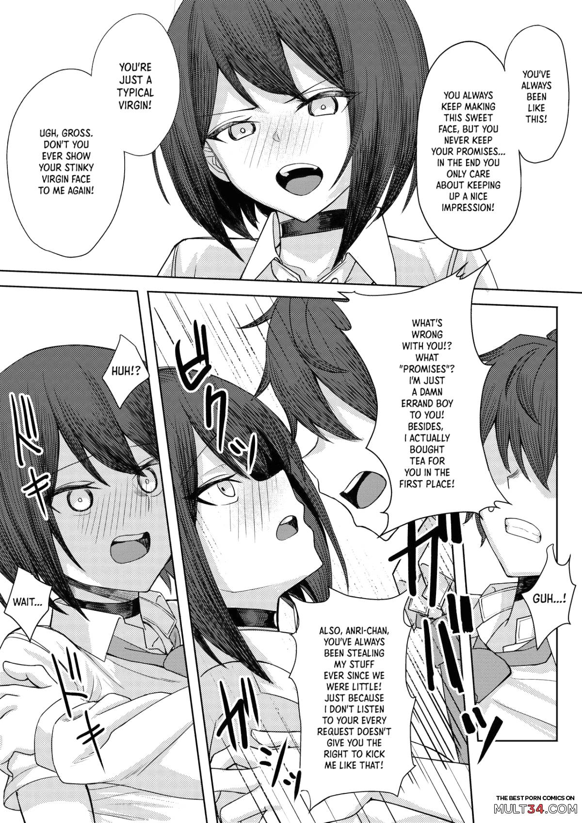 My Childhood Friend Bullies Me, But I Fuck Her Friends Behind Her Back page 18
