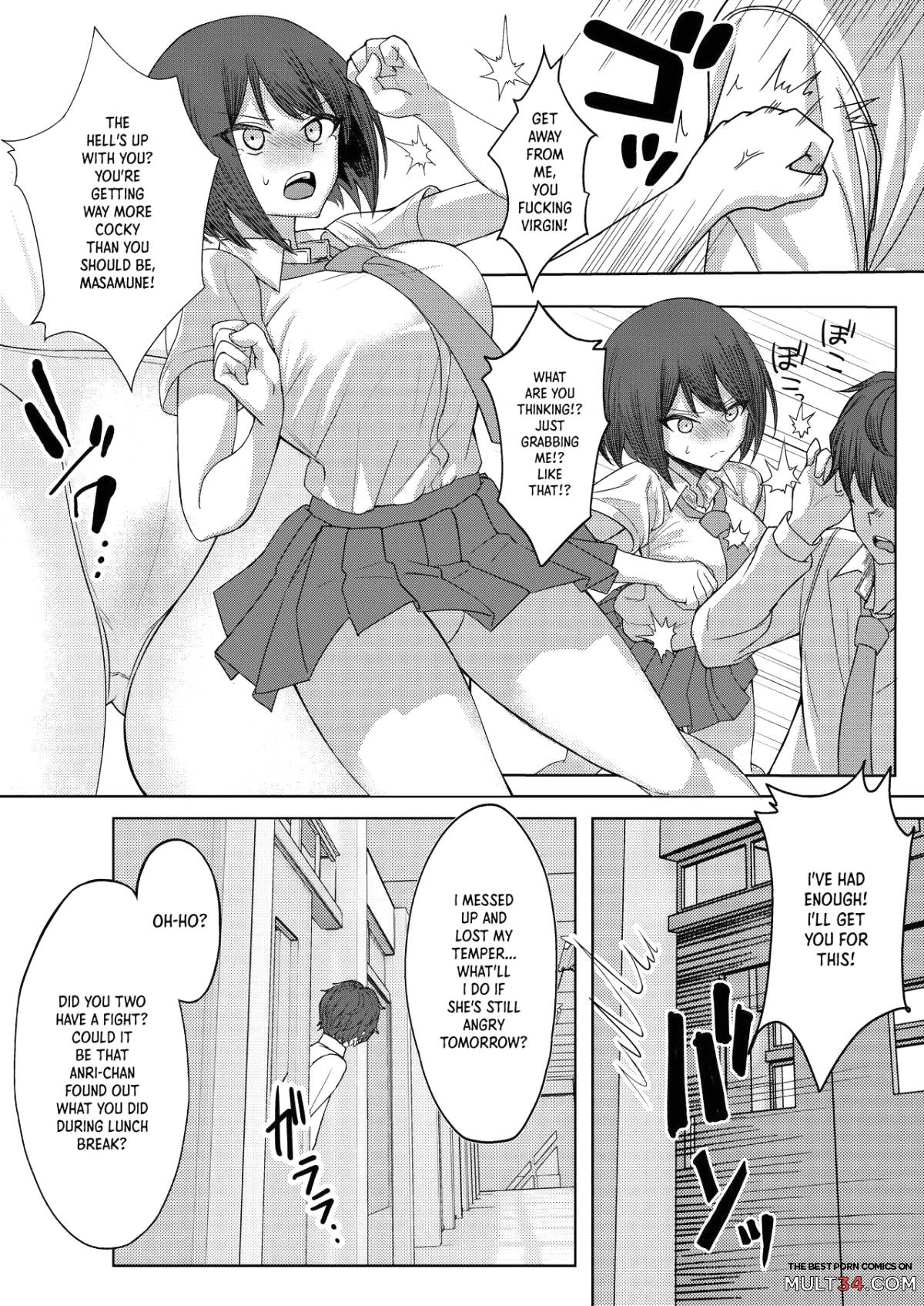 My Childhood Friend Bullies Me, But I Fuck Her Friends Behind Her Back page 19