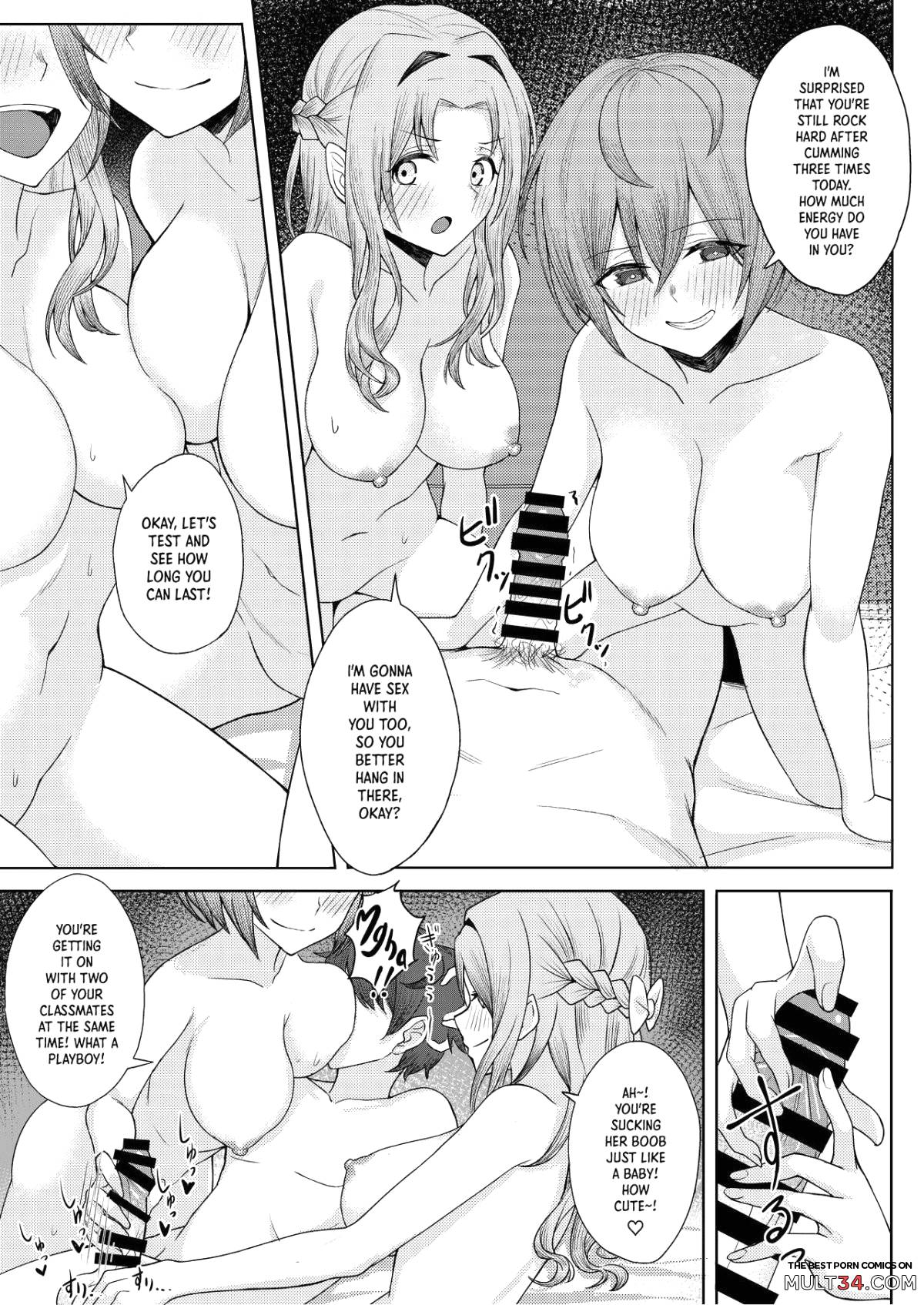 My Childhood Friend Bullies Me, But I Fuck Her Friends Behind Her Back page 26