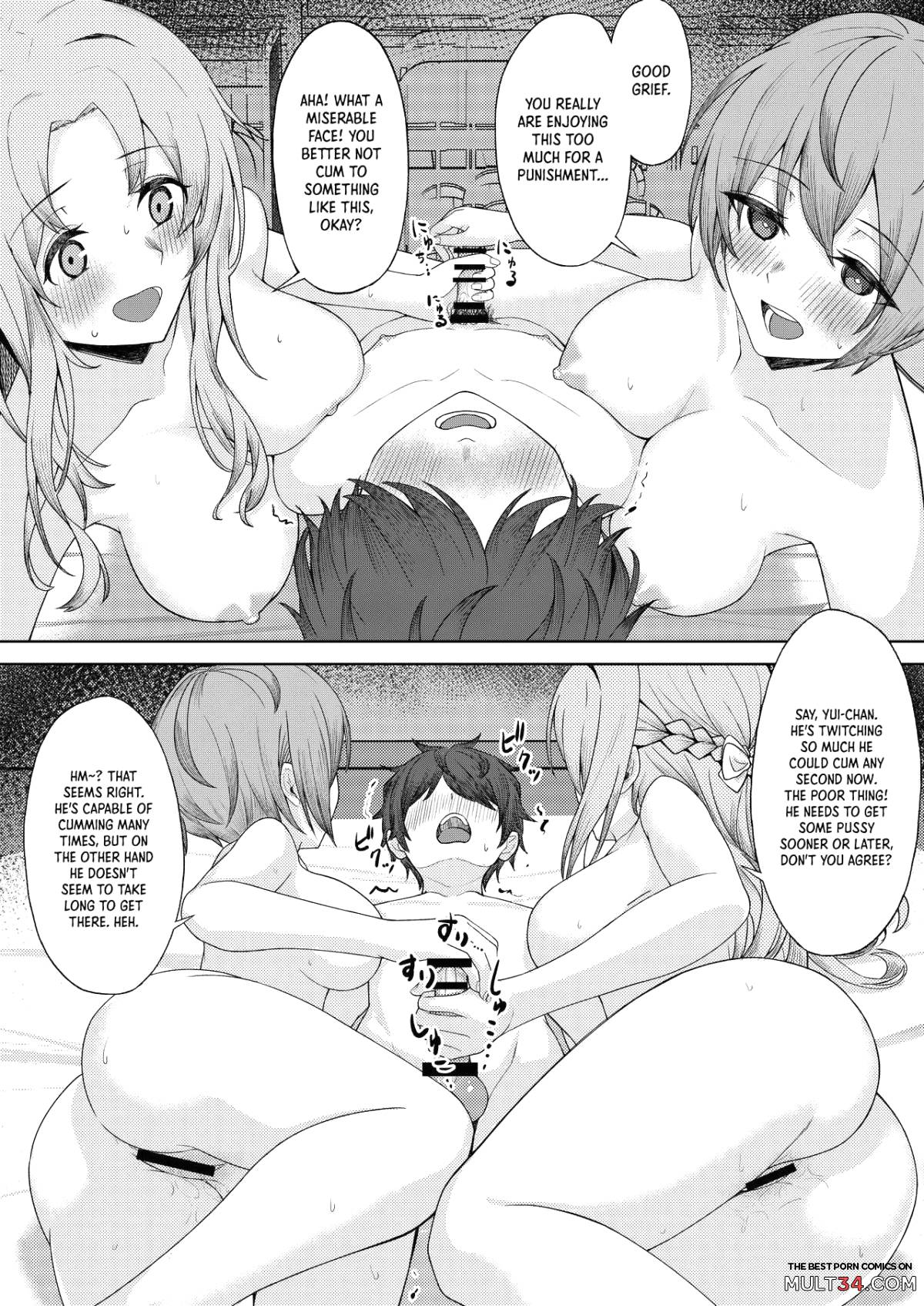My Childhood Friend Bullies Me, But I Fuck Her Friends Behind Her Back page 27