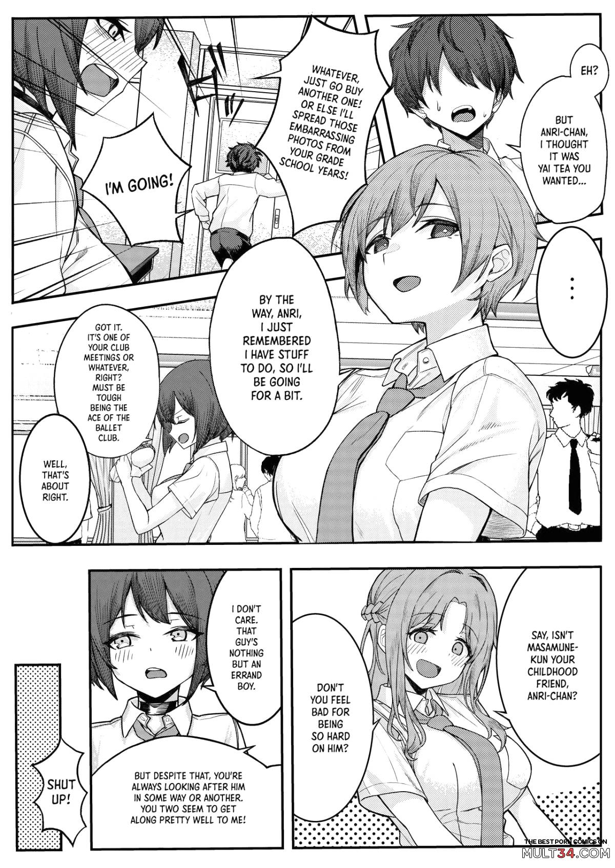 My Childhood Friend Bullies Me, But I Fuck Her Friends Behind Her Back page 4