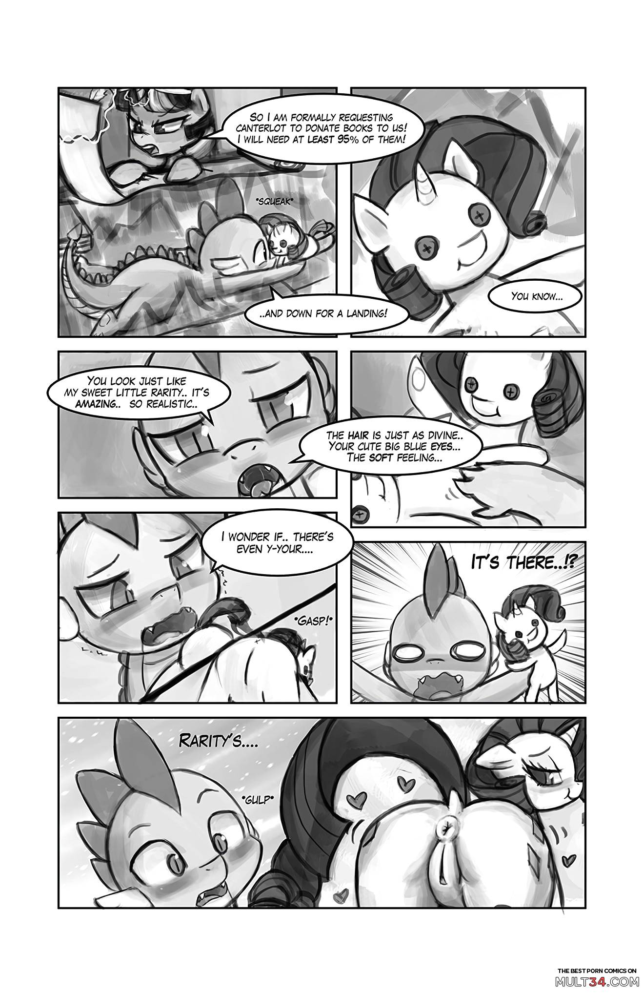 My Little Spike Plushie Playtime page 3