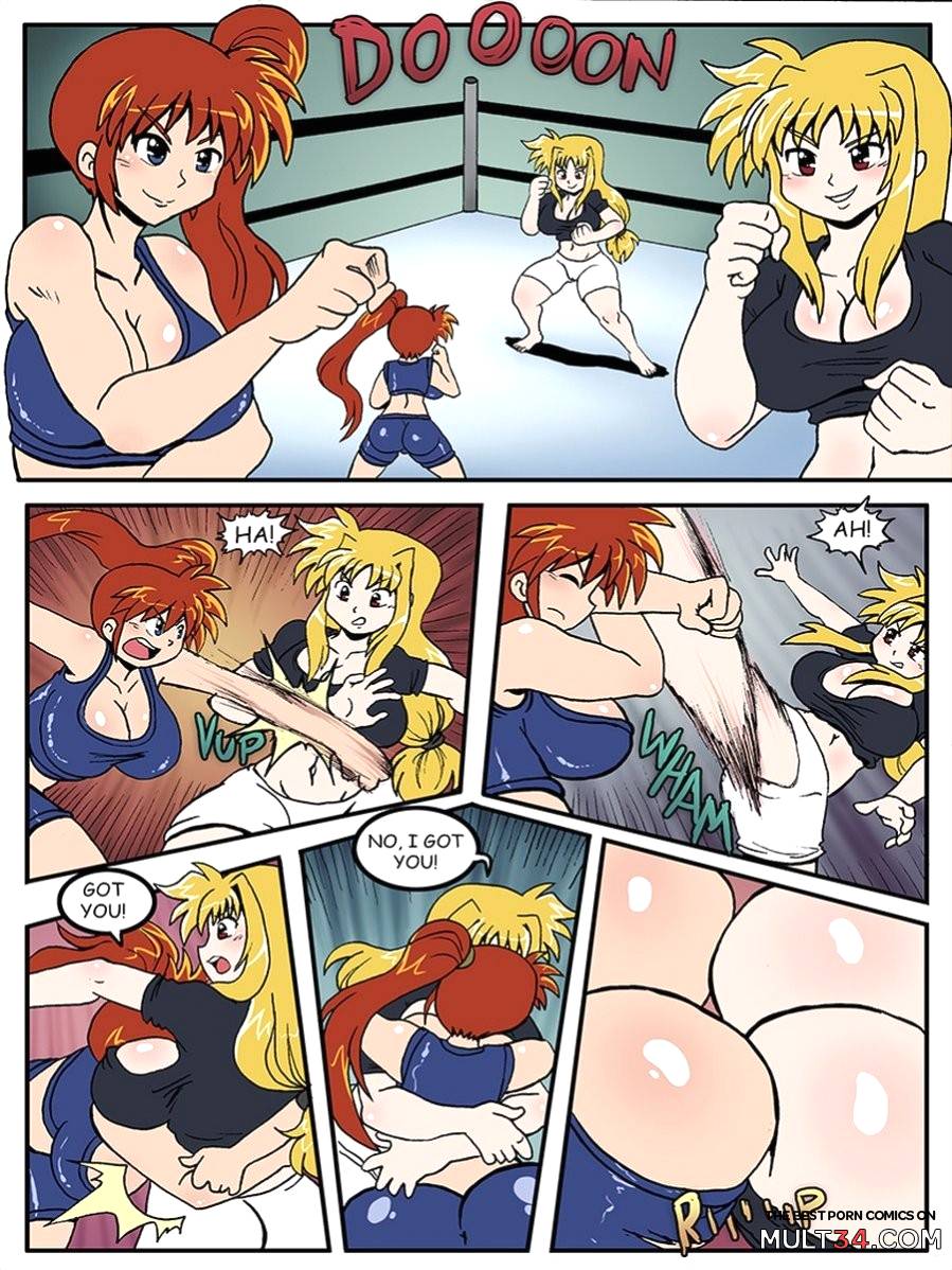 Nanoha and Fate's Workout page 3