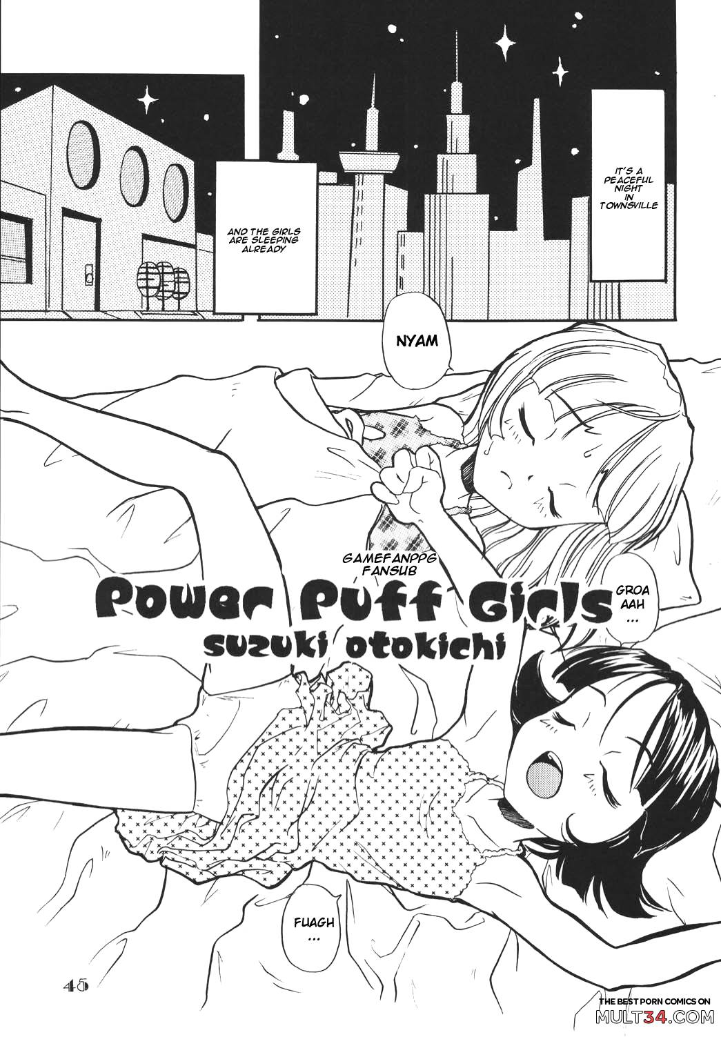 Night hentai manga for free MULT34 pic