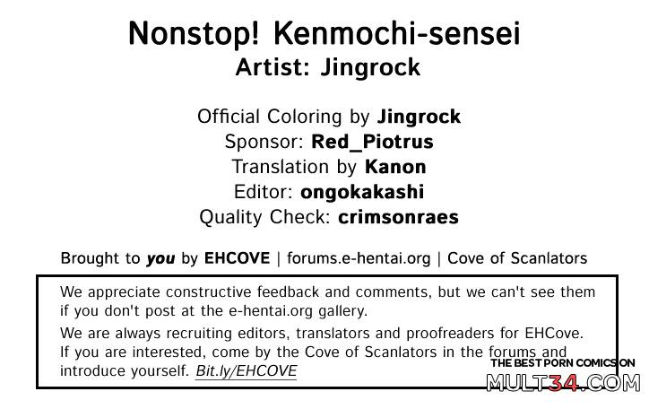 Nonstop! Kenmochi-sensei page 21