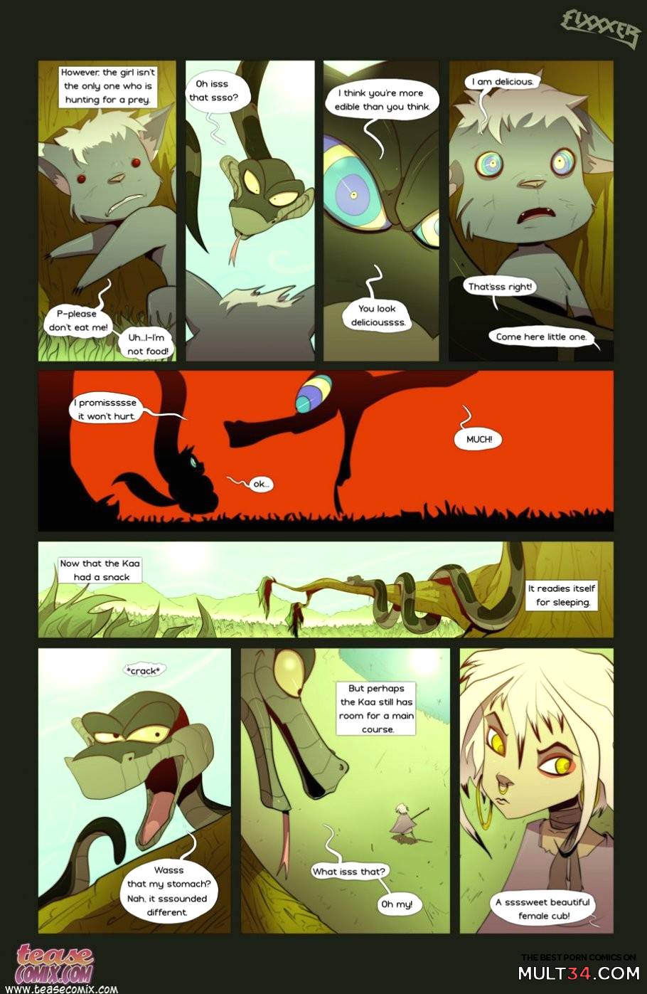 Of The Snake and The Girl page 3