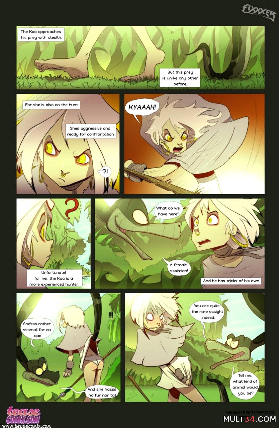 Of The Snake and The Girl page 4