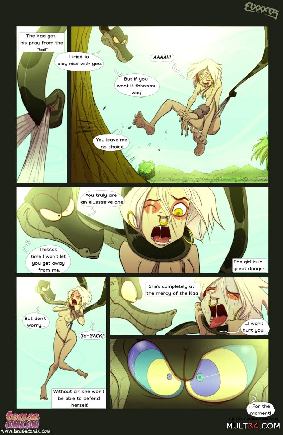 Of The Snake and The Girl page 9