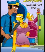 Os Simptoons 34 - Taking The Cops Cock page 1