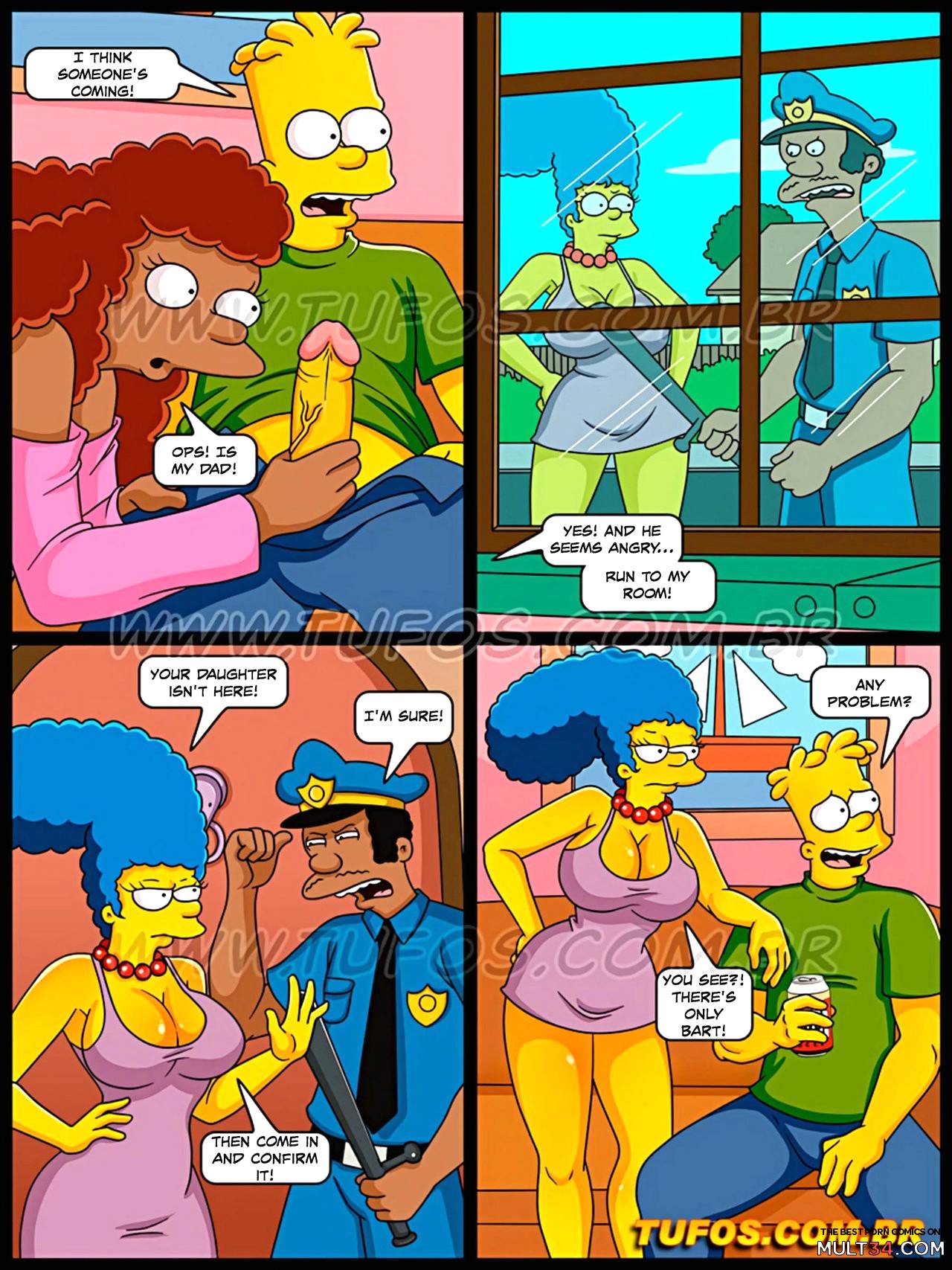 Os Simptoons 34 - Taking The Cops Cock page 3