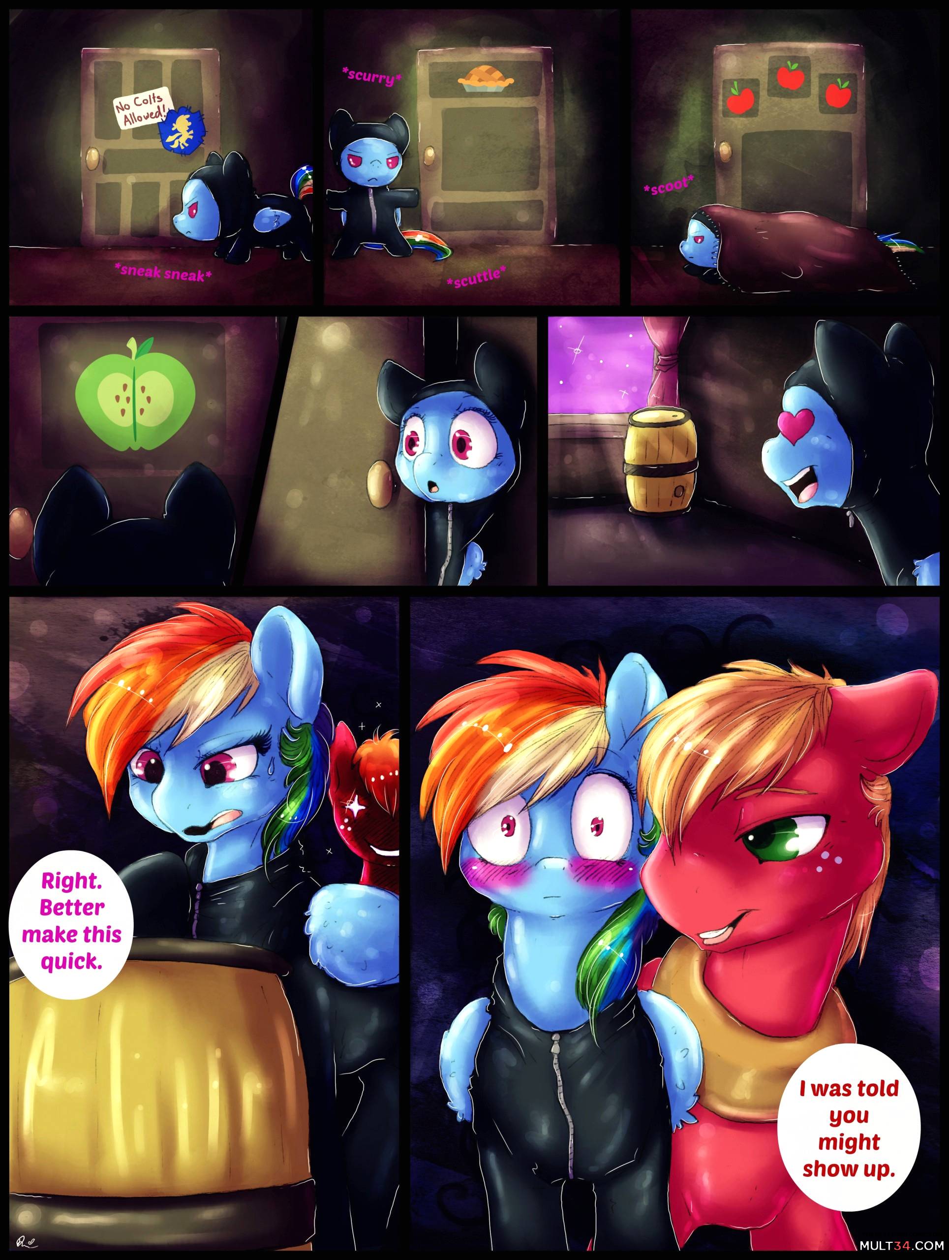 Over a Barrel page 8