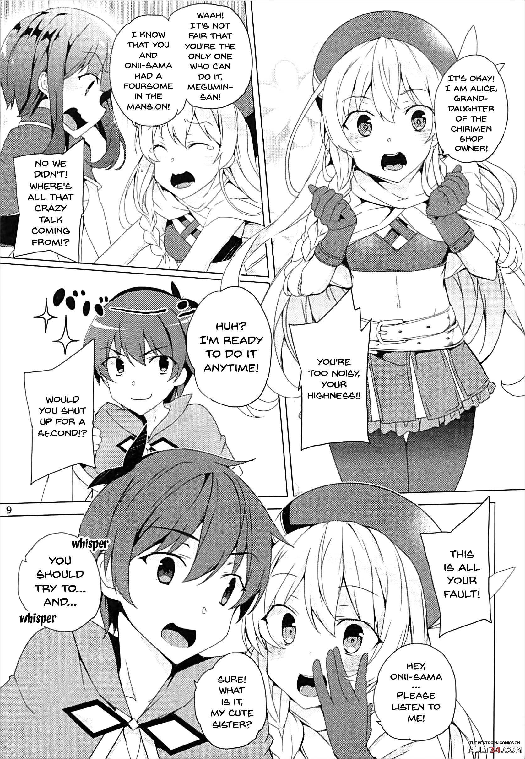 Over There! Megumin's Thief Group page 7