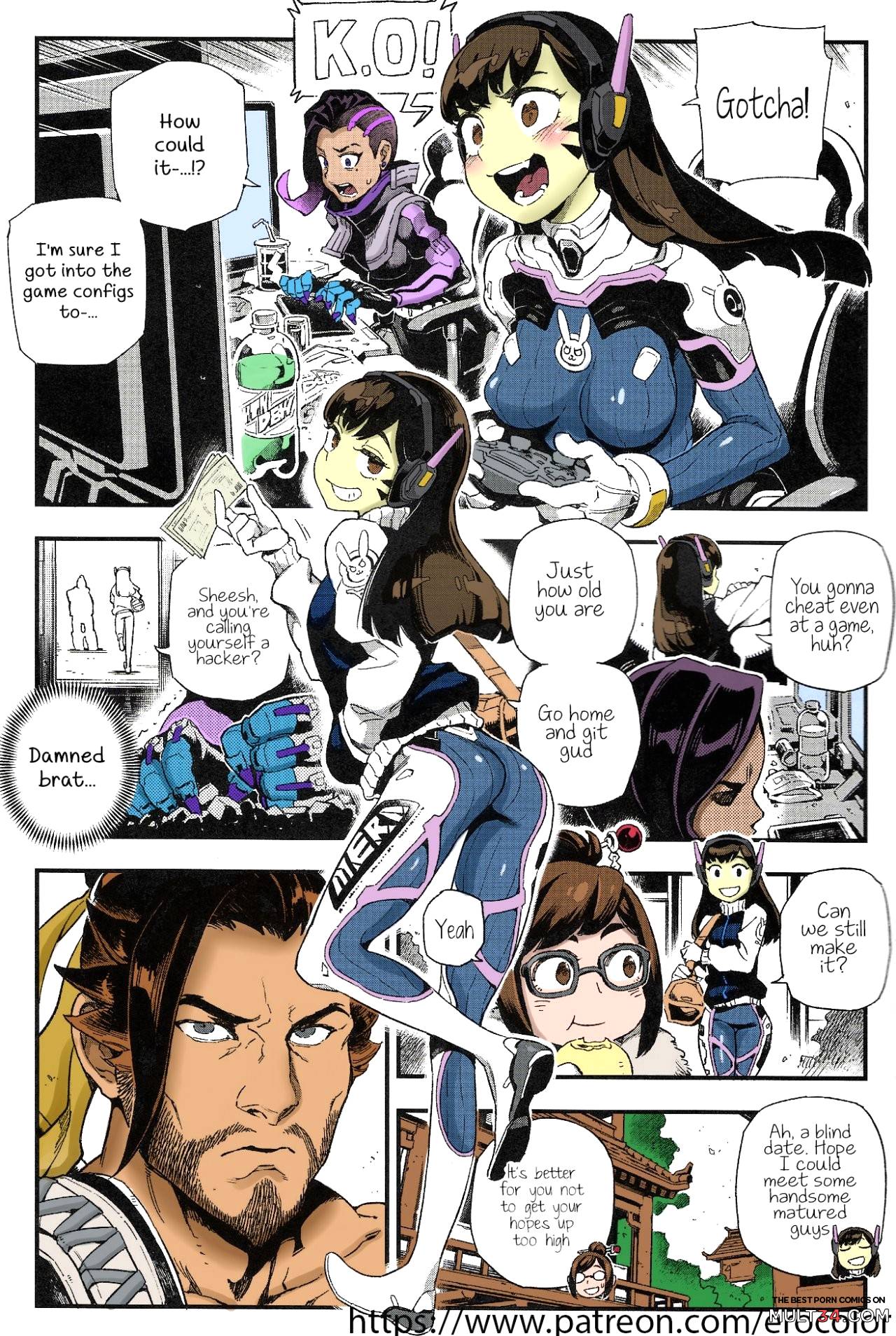 OVERTIME!! OVERWATCH FANBOOK 2 (Colorized) page 2
