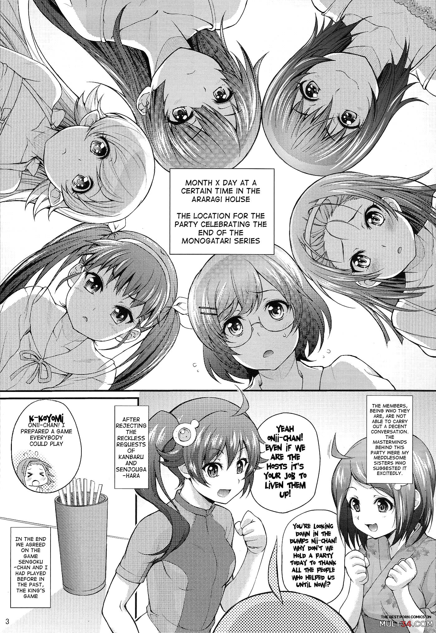 Pachimonogatari Part 5- Koyomi Party page 2