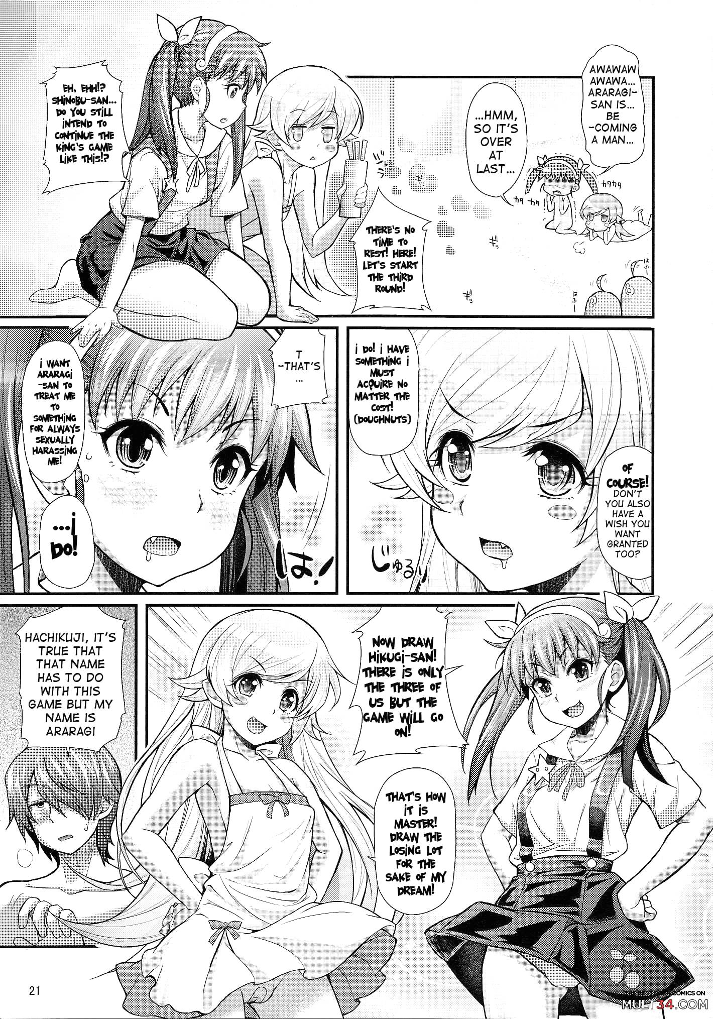 Pachimonogatari Part 5- Koyomi Party page 20