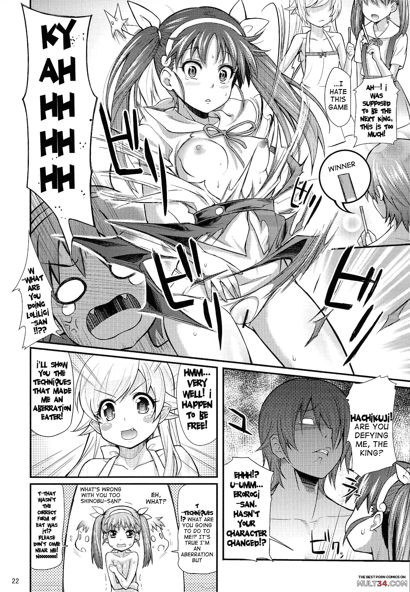 Pachimonogatari Part 5- Koyomi Party page 21