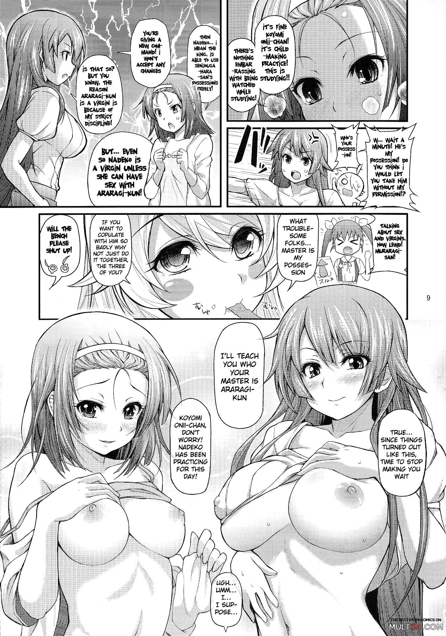 Pachimonogatari Part 5- Koyomi Party page 8