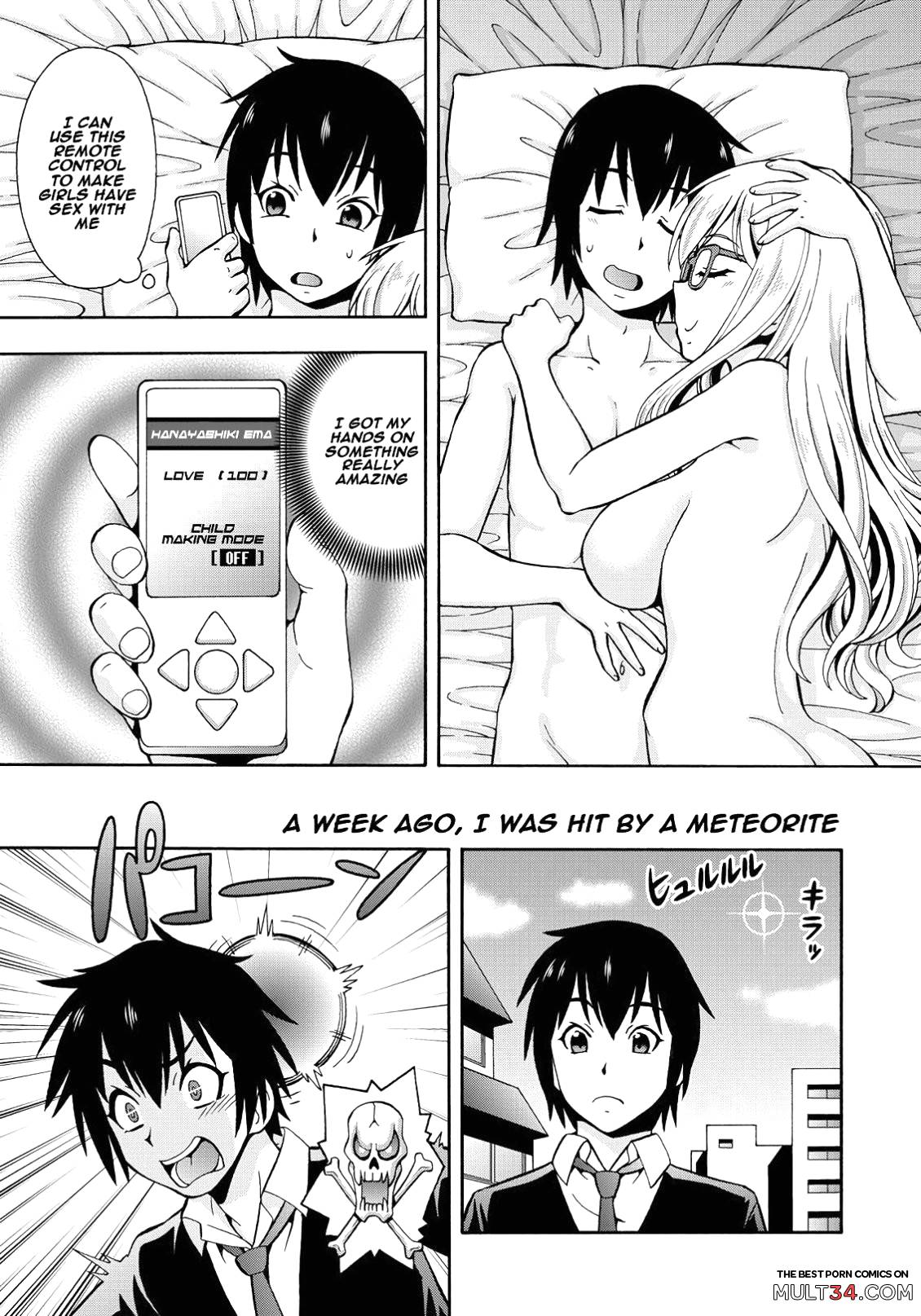 Parameter remote control - that makes it easy to have sex with girls! (1) page 8