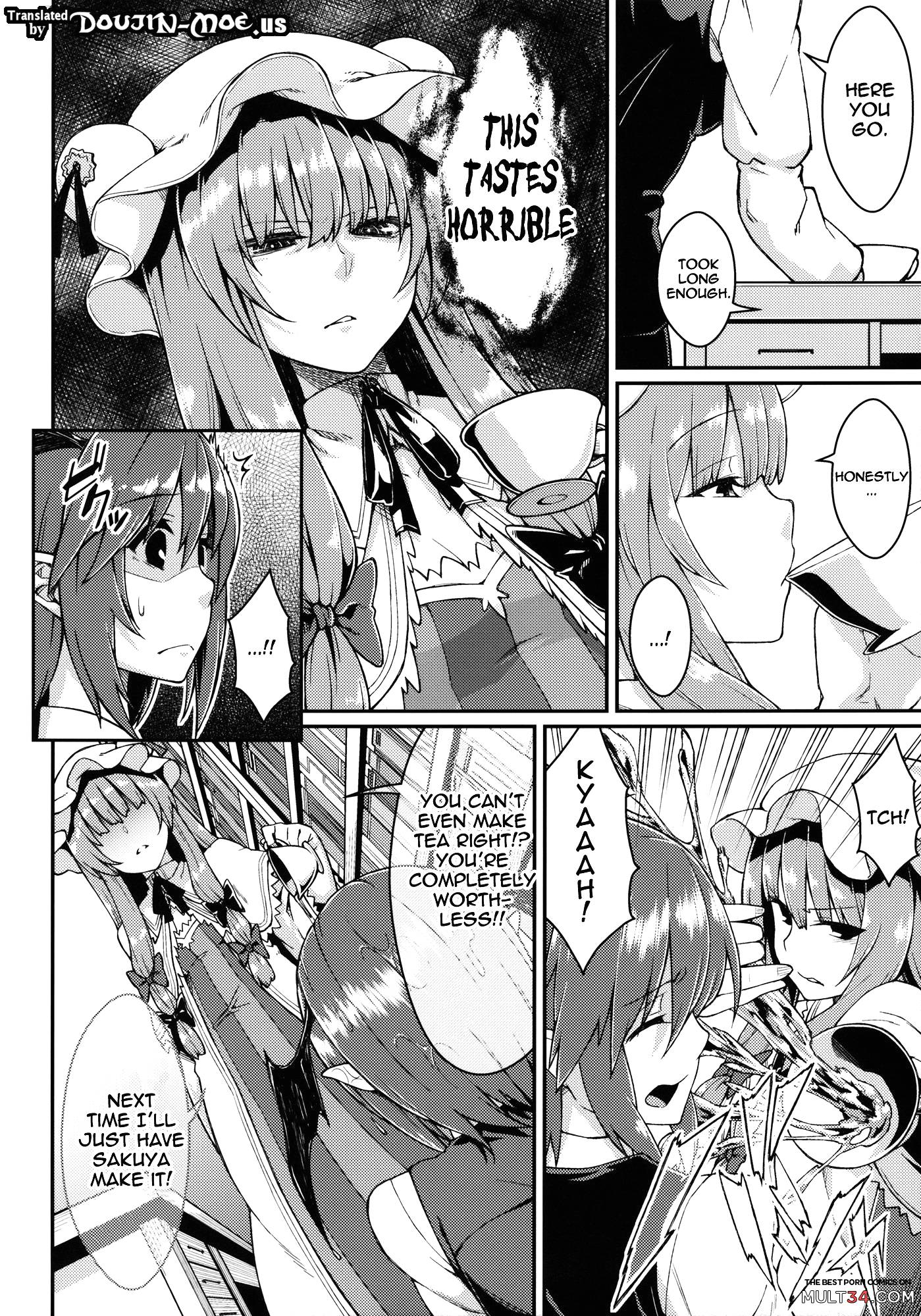 Patchouli Defeated page 3