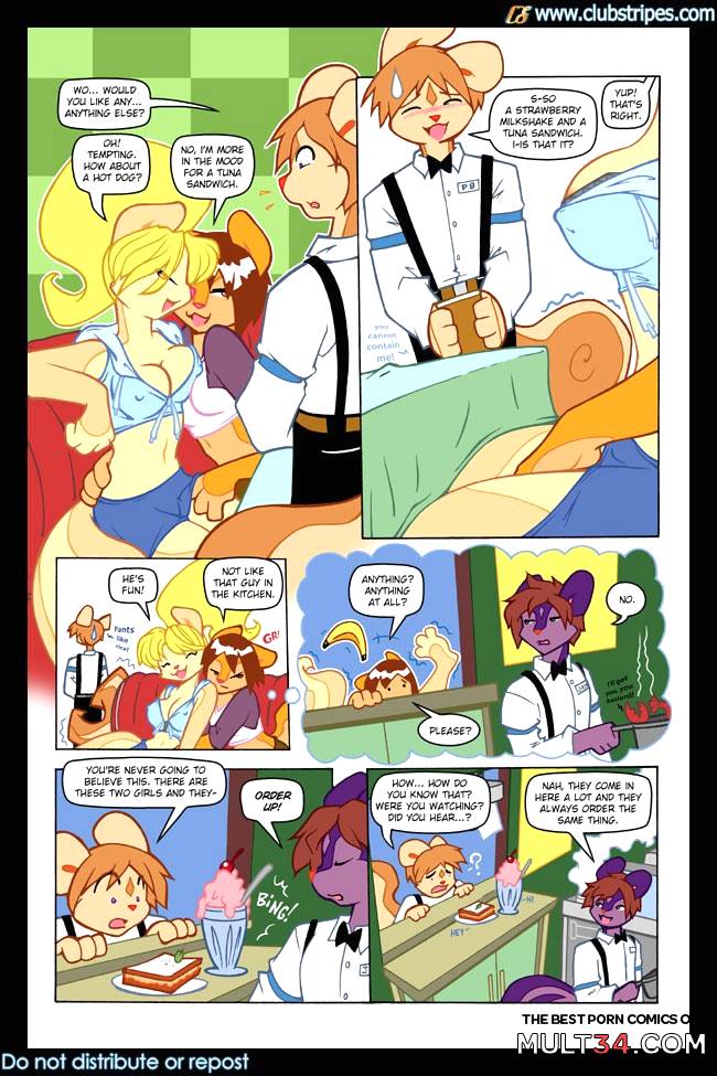 Cream Furry Porn - Peaches and Cream - Midnight Milkshake porn comic - the best cartoon porn  comics, Rule 34 | MULT34