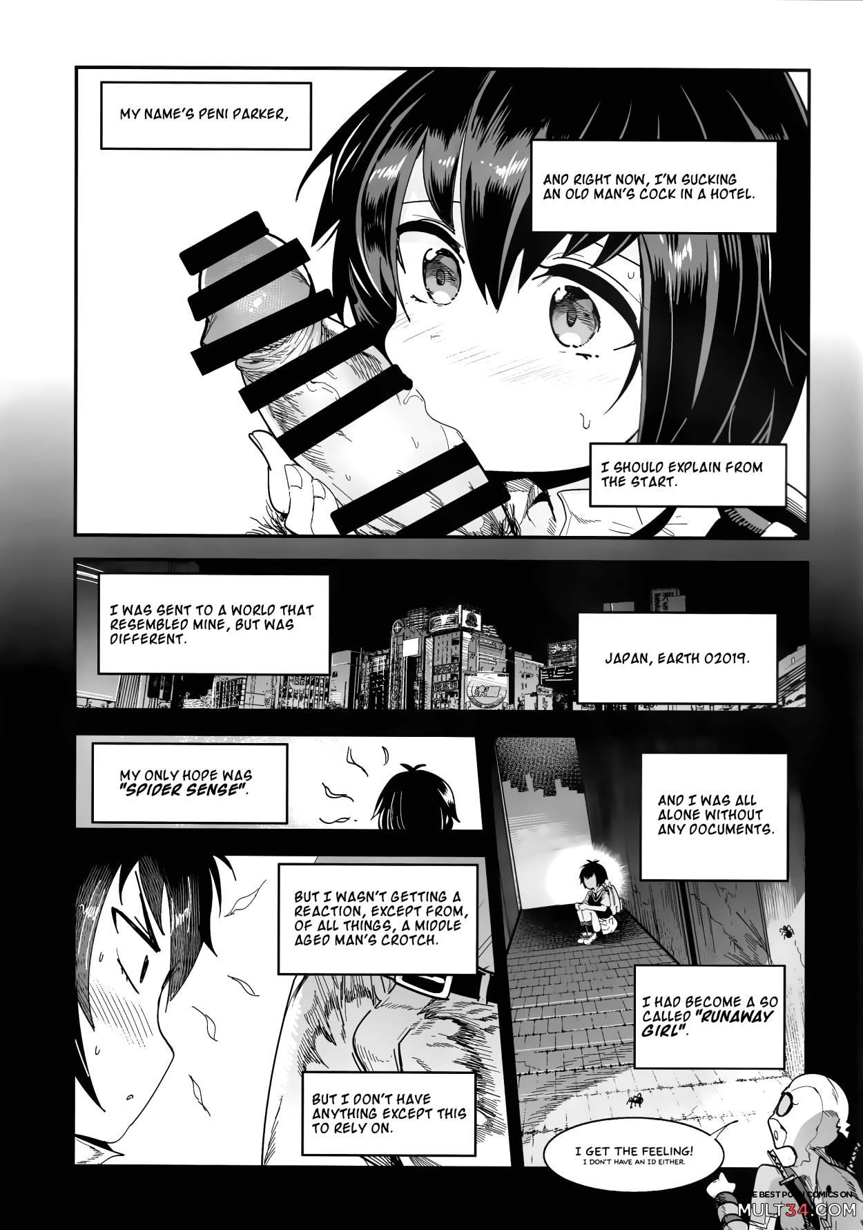 Peni Parker no Usui Hon ni wa Ooinaru Sekinin ga Tomonau page 3