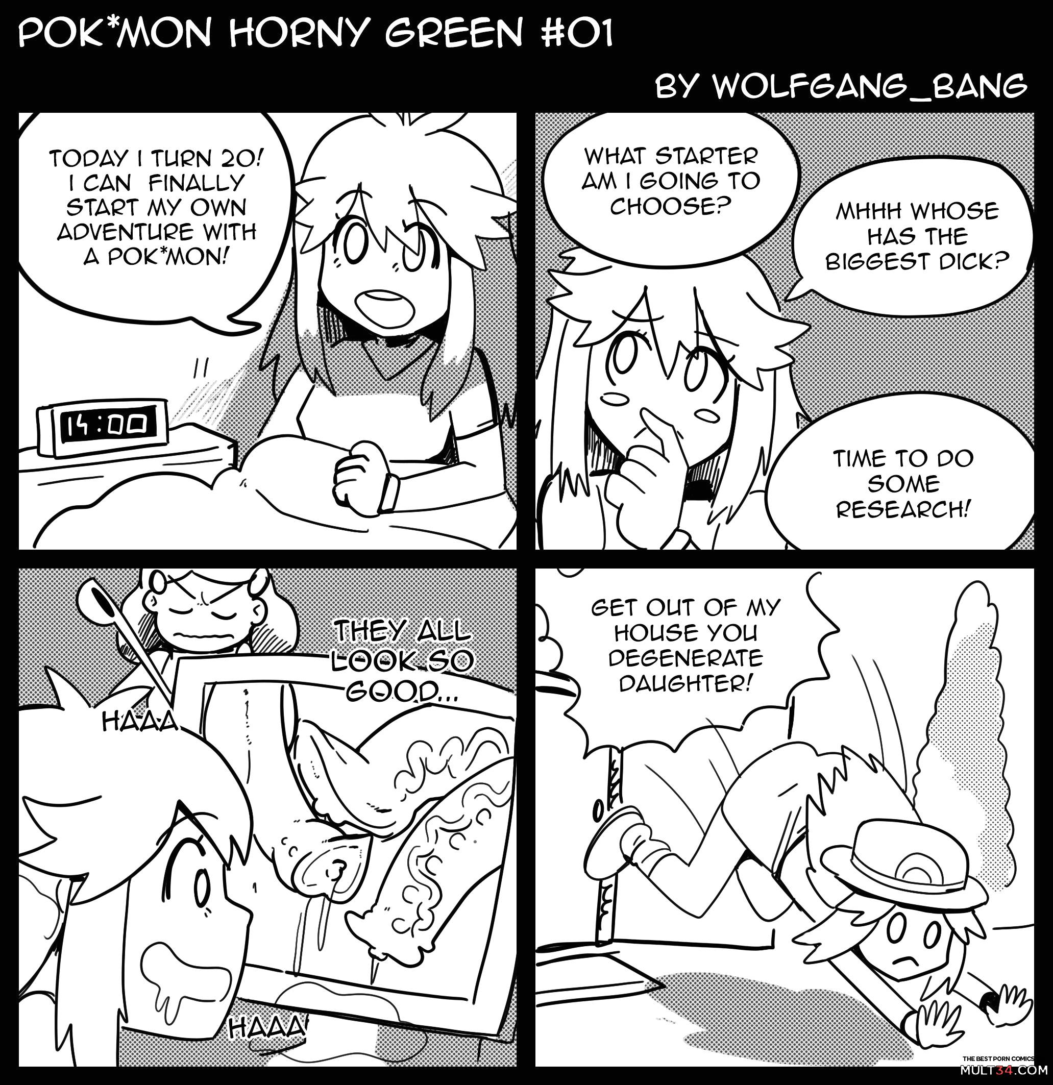 Pok mon Horny Green 1-12 page 1
