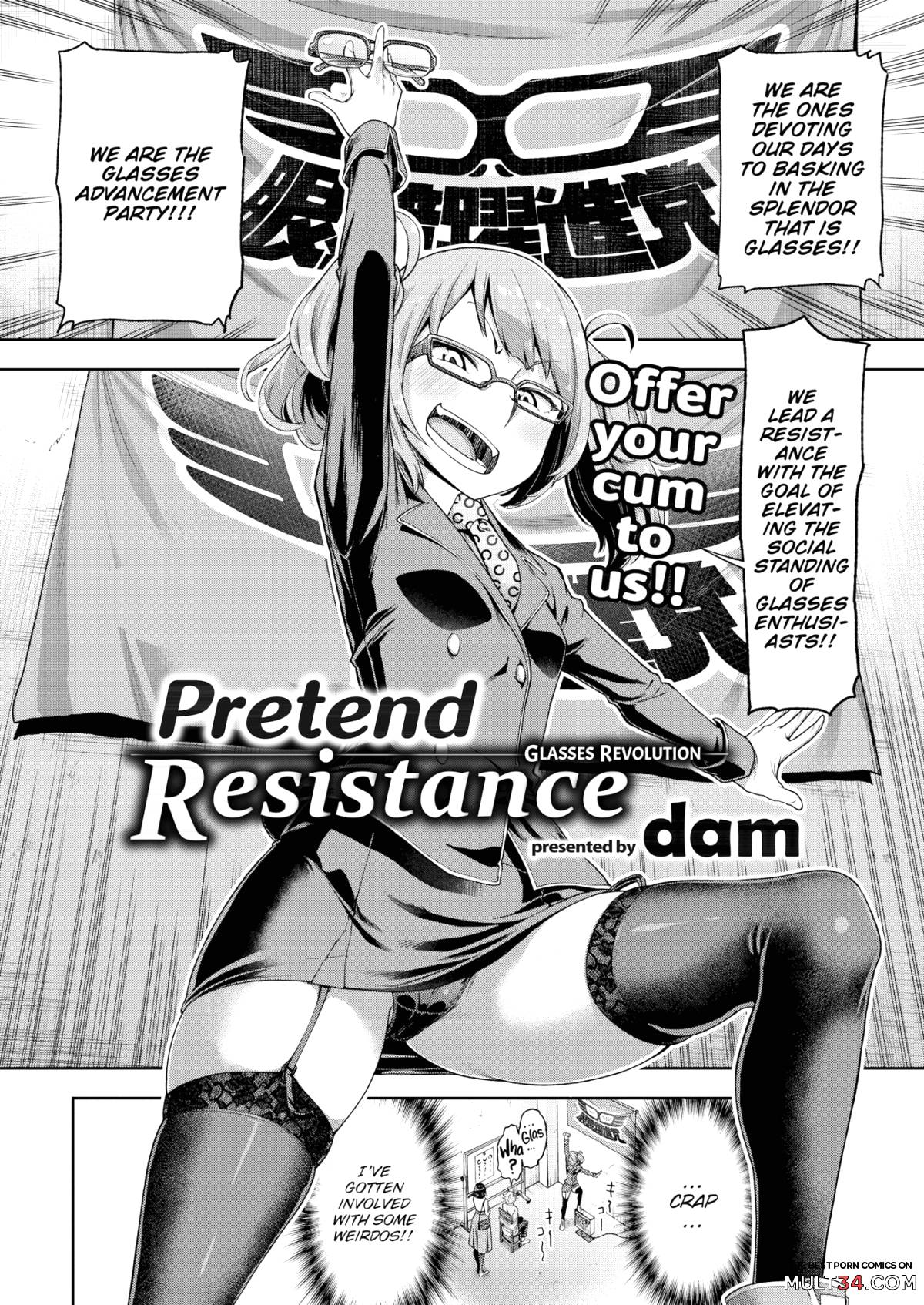 Pretend resistance page 3