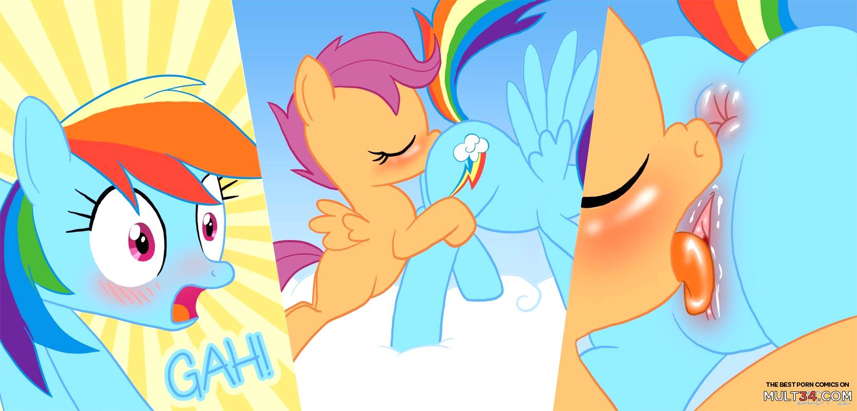 Rainbow Dash and Scootaloo page 2