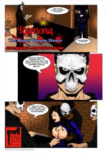 Ramona. The Bounty Vampire Hunter page 1
