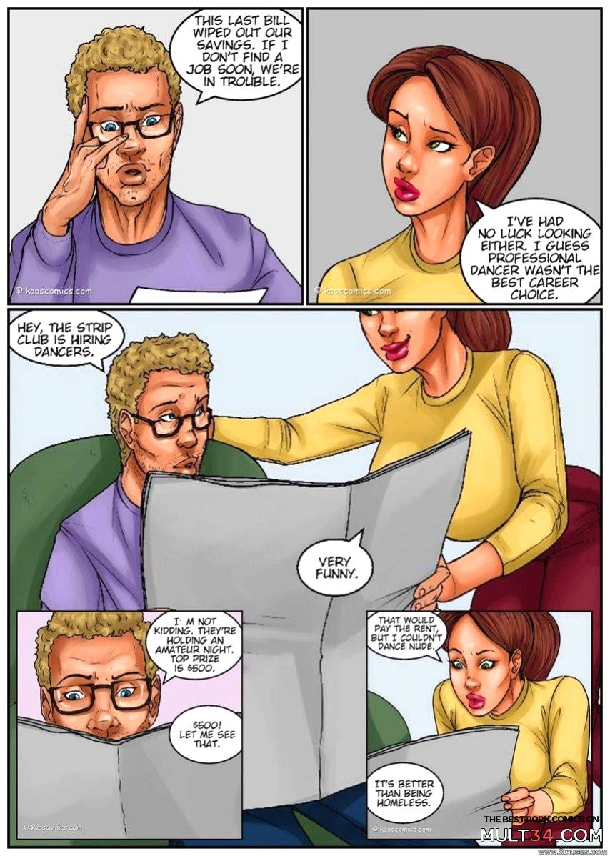 The Incredibles Porn Comic Strips - Recession Blues: Wife Forced to Strip porn comic - the best cartoon porn  comics, Rule 34 | MULT34