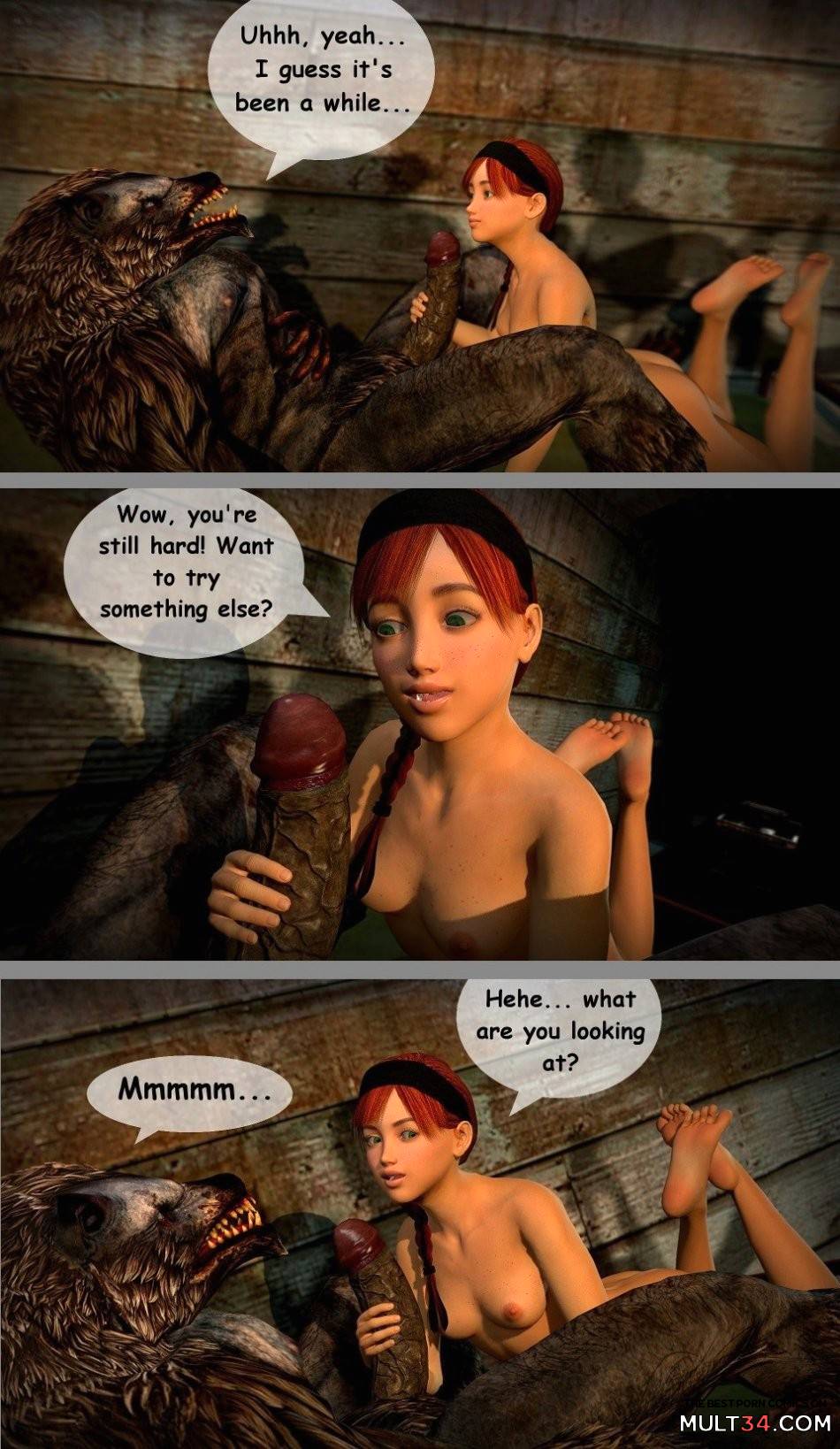 Red - A Little Red Riding Hood Story page 19