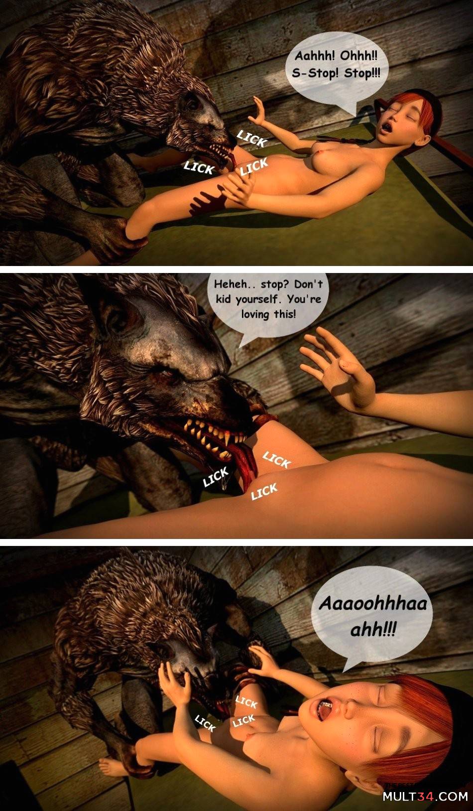 Red - A Little Red Riding Hood Story page 28