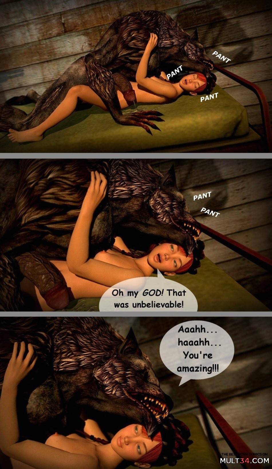 Red - A Little Red Riding Hood Story page 35