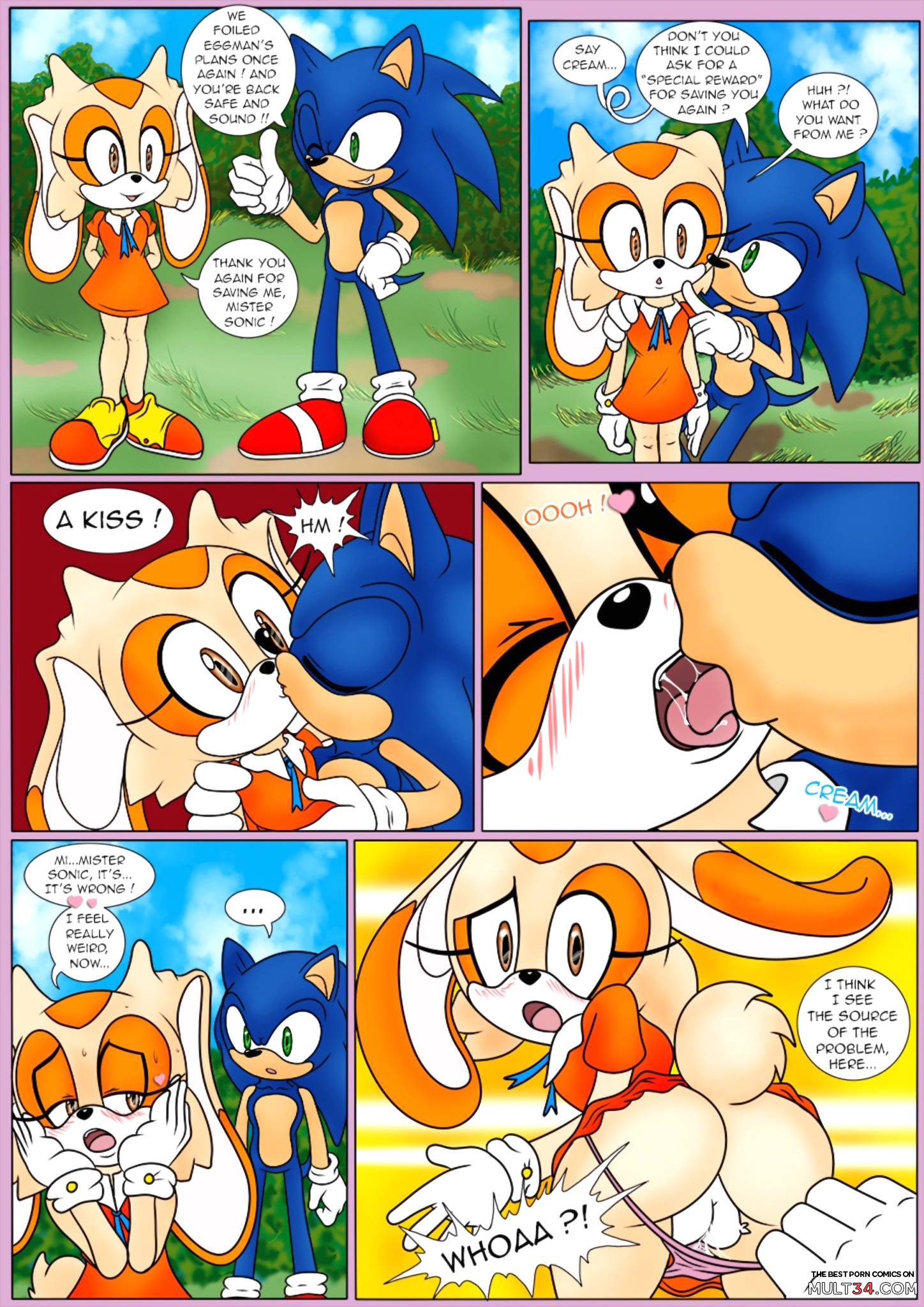 1448px x 2048px - Porn comics with Sonic The Hedgehog, the best collection of porn comics -  page 2