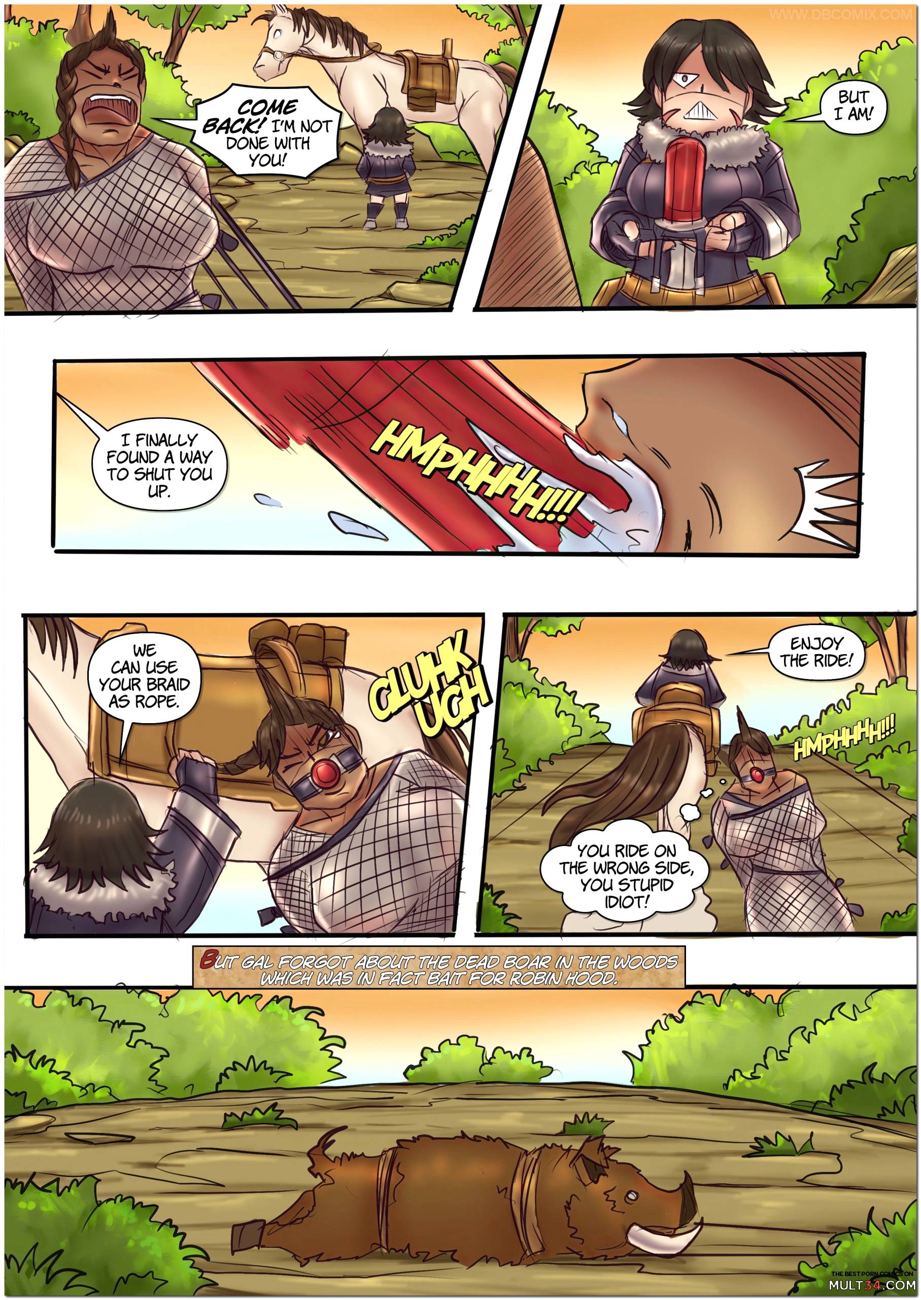 Robin Hood the Queen of Thieves 3 page 12