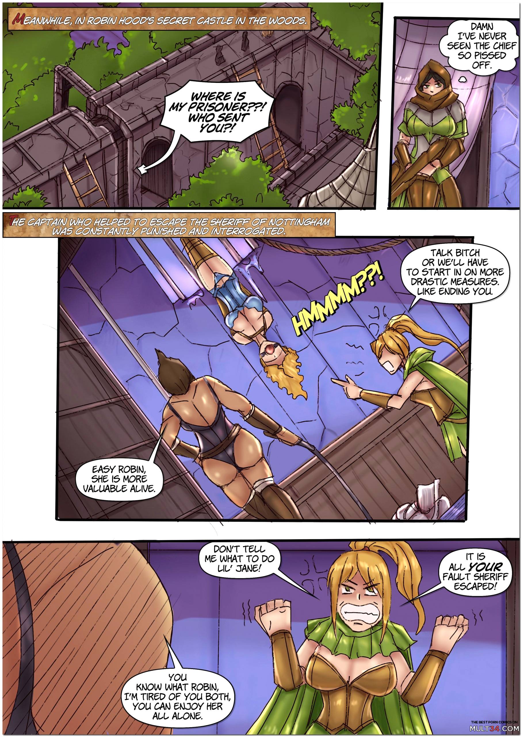 Robin Hood the Queen of Thieves 3 page 4