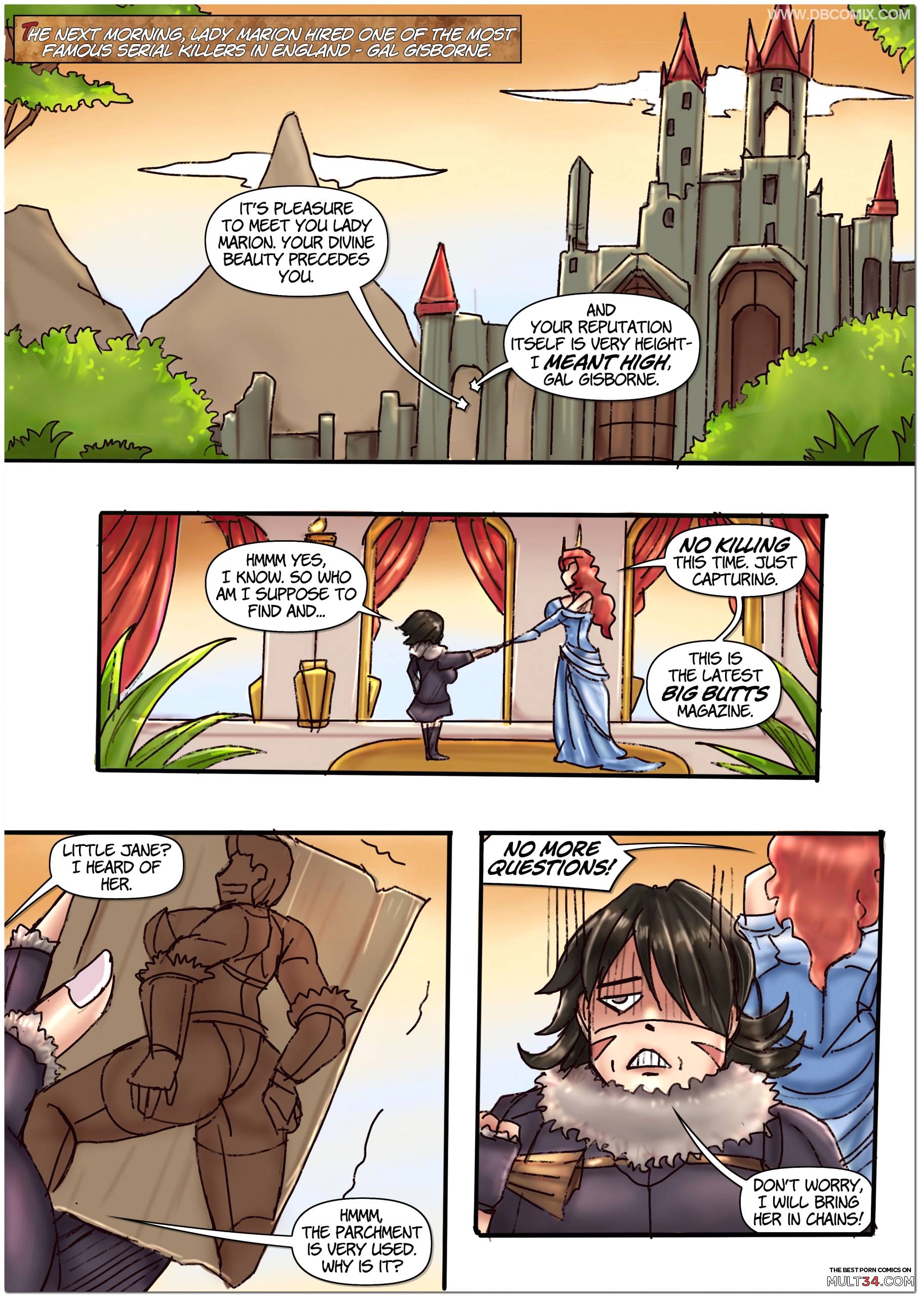 Robin Hood the Queen of Thieves 3 page 6
