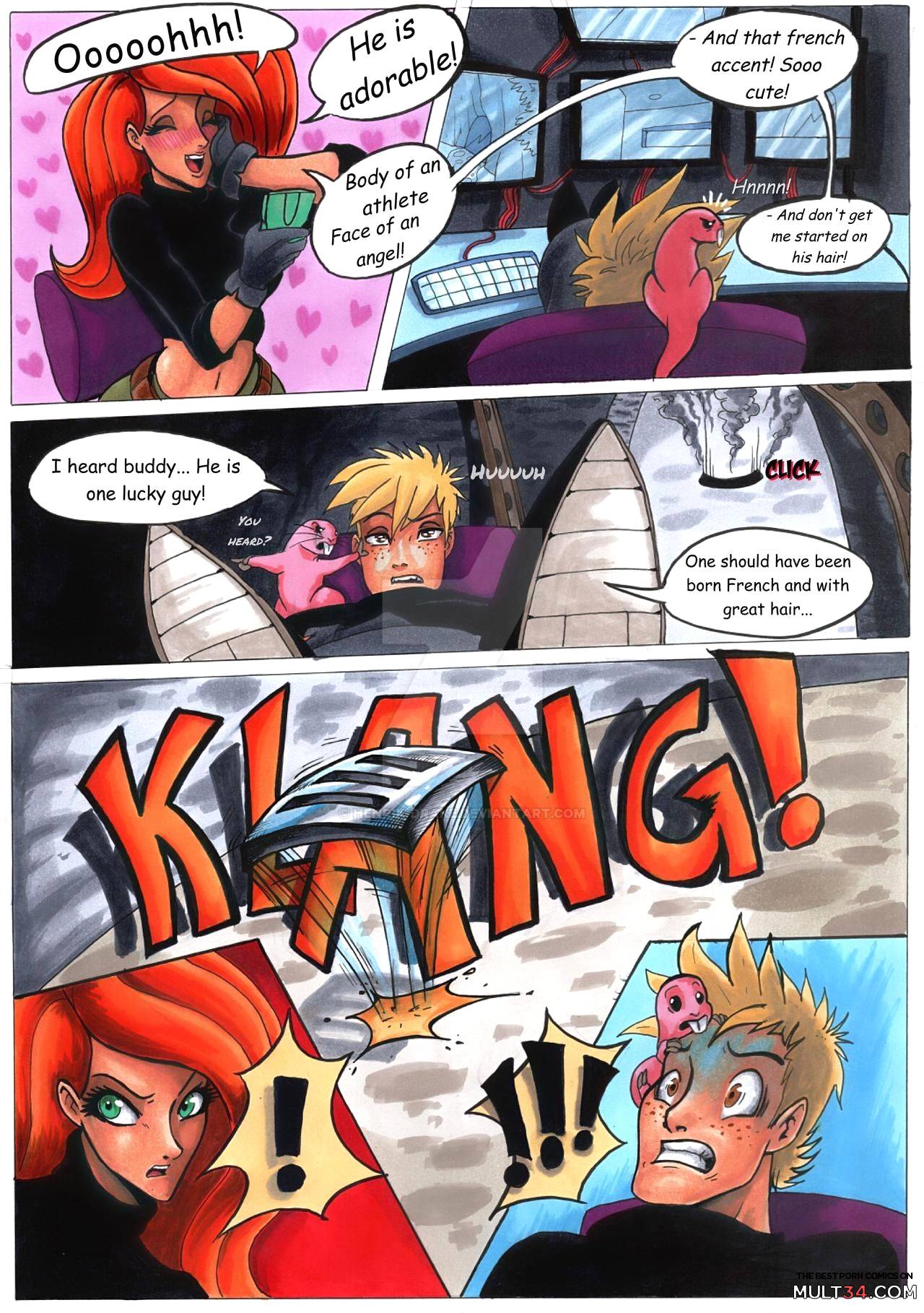 Ron Stoppable and His New Pets 1 page 4
