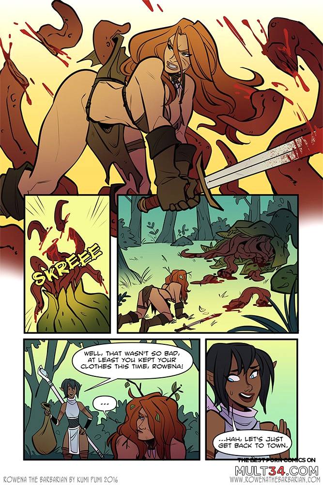 Rowena the Barbarian page 5