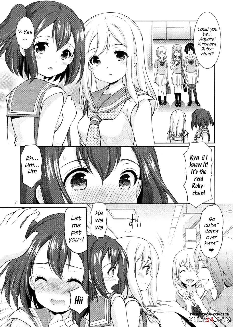 Ruby-chan wa Maru no Mono zura! page 8