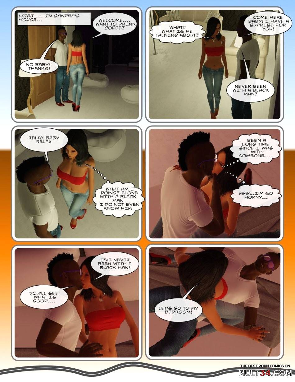 SandraM First time Black man page 5