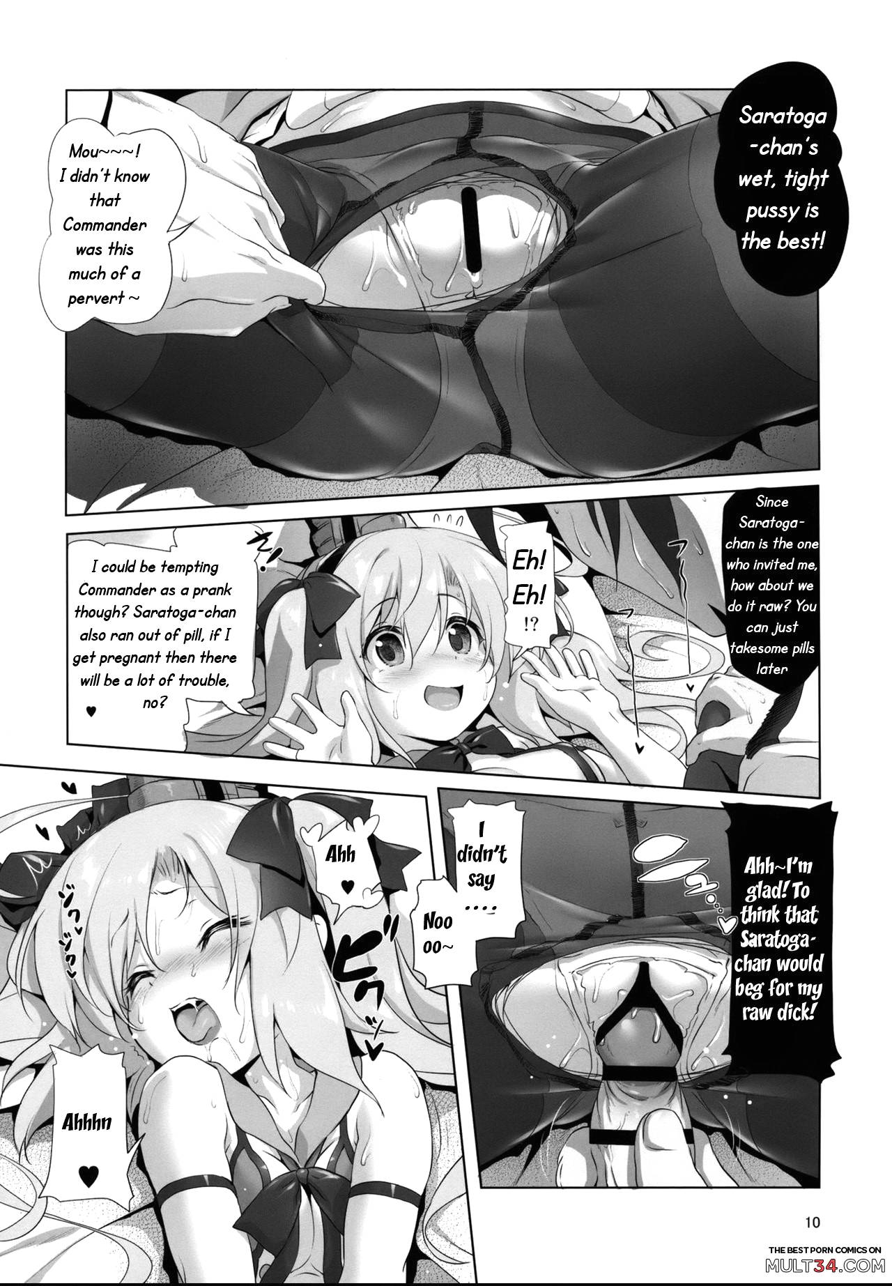Saratoga-chan no Itazura Daisenryaku! page 9