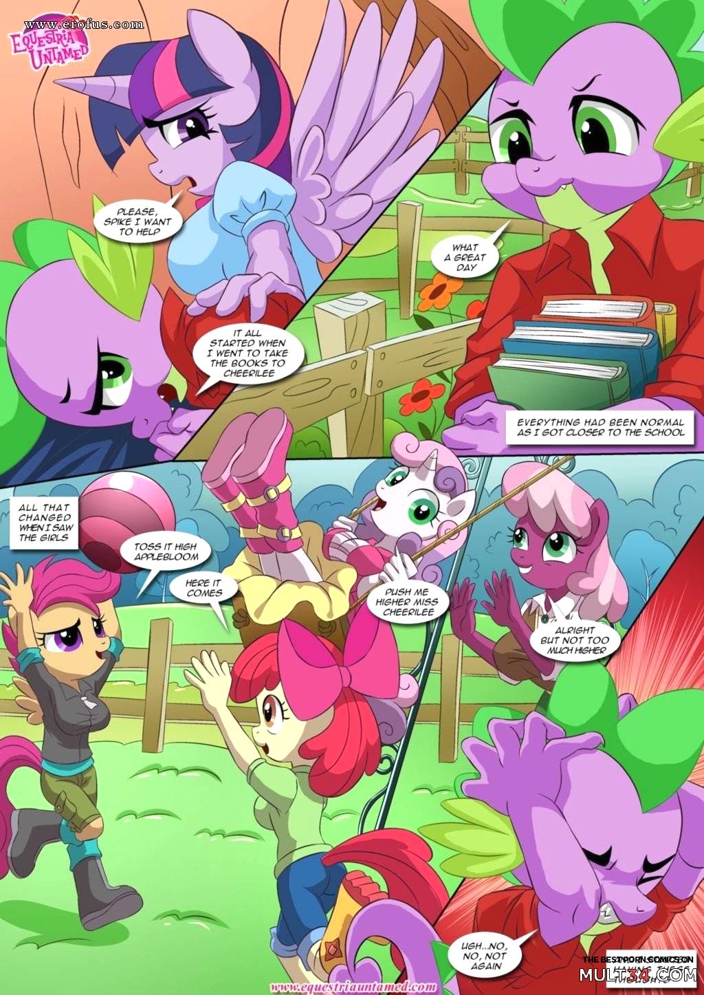 Sex ed with miss twilight sparkle page 6